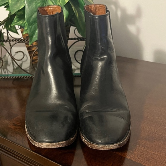 FRYE Black Leather Ankle Booties - Picture 10 of 10